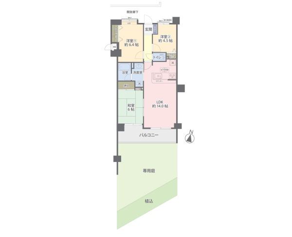 ダイアパレス若葉弐番館