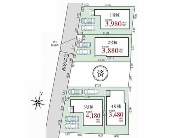 川越市今成13期　新築分譲住宅　全5棟　5号棟