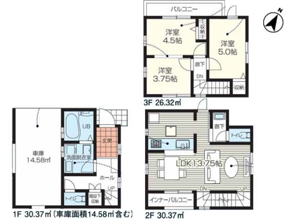 川越市藤間　新築一戸建て
