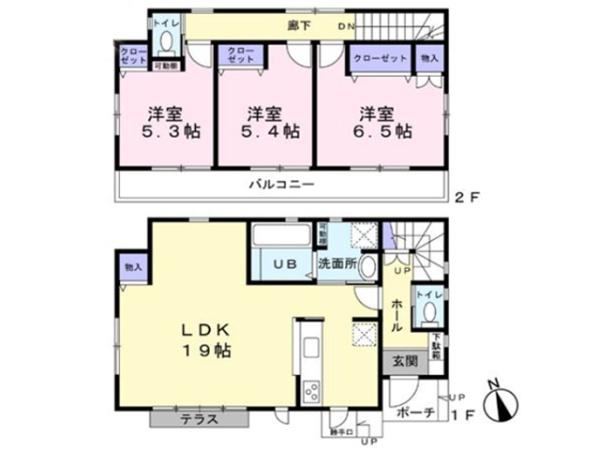 川越市上野田町　新築一戸建て