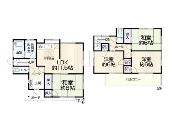 川越市大字下広谷の中古一戸建て