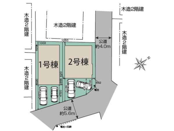 川越市かすみ野1丁目　新築分譲住宅　全2棟　2号棟