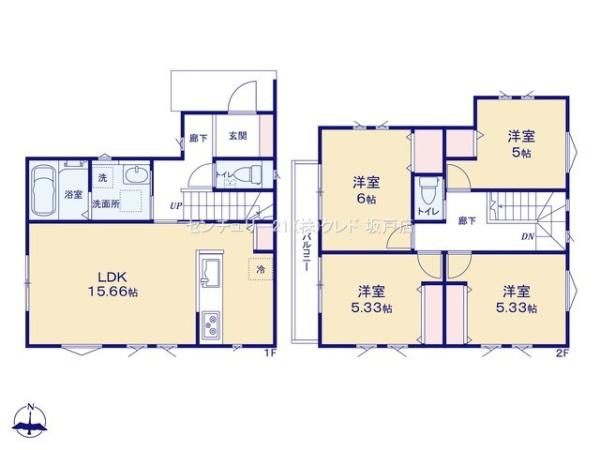 坂戸市鎌倉町　新築一戸建て