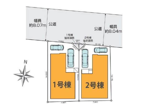 川越市仙波町1期　新築分譲住宅　全2棟　2号棟