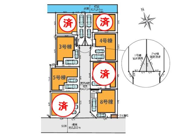 川越市小仙波町2期　新築分譲住宅　全8棟　5号棟