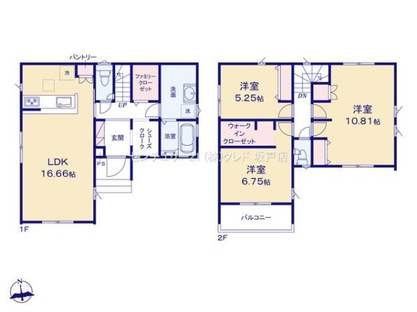 川越市小仙波町　新築分譲住宅　全15棟　2号棟
