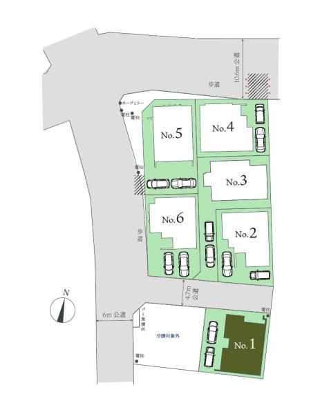 川越市寺尾　新築分譲住宅　全6棟　1号棟