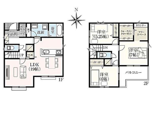 坂戸市にっさい花みず木10期　新築分譲住宅　全4区画　1区画