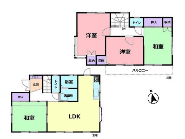 坂戸市にっさい花みず木6丁目　中古一戸建て