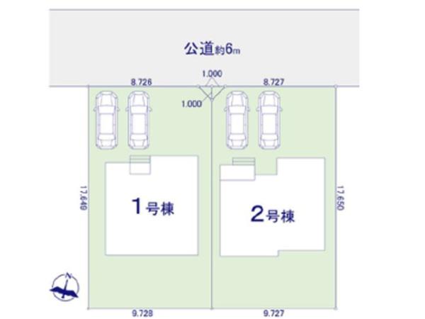 坂戸市片柳5期　新築分譲住宅　全2棟　1号棟