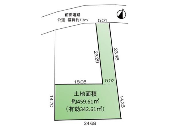 川越市大字小堤の土地