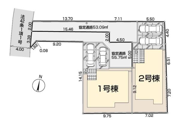 川越市的場第9　新築分譲住宅　全2棟　2号棟