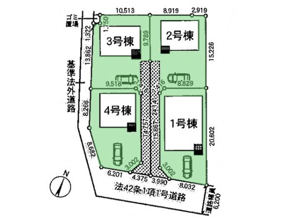 川島町伊草第2　新築分譲住宅　全4棟　3号棟