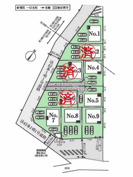 日高市原宿第20　新築分譲住宅　全9棟　8号棟