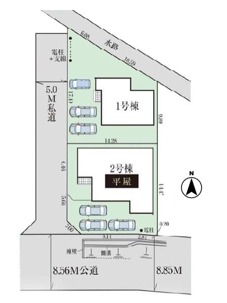 小川町小川　新築分譲住宅　全2棟　1号棟