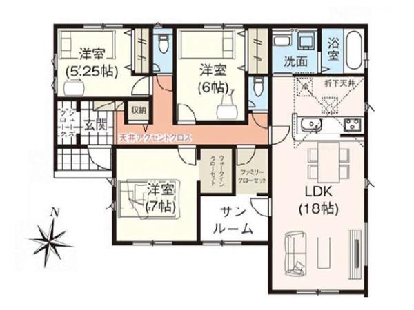 小川町小川　新築分譲住宅　全2棟　2号棟