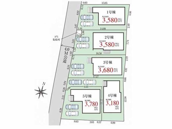 川越市今成13期　新築分譲住宅　全5棟　3号棟
