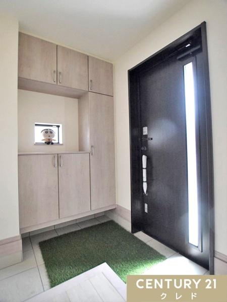川越市中台三丁目 新築分譲住宅 全6棟 F号棟(玄関)