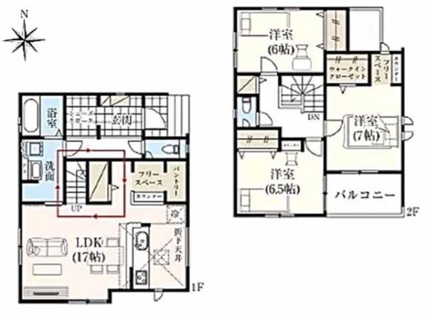 坂戸市にっさい花みず木10期　新築分譲住宅　全8棟　4号棟