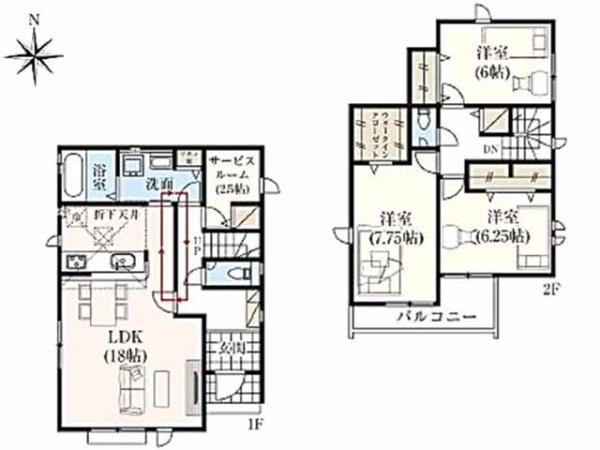 坂戸市にっさい花みず木10期　新築分譲住宅　全8棟　5号棟