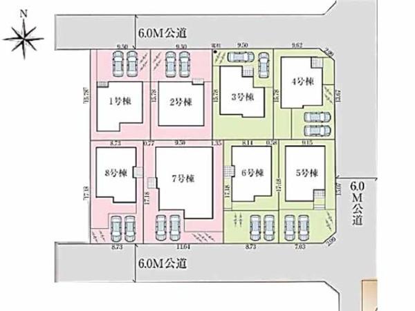 坂戸市にっさい花みず木10期　新築分譲住宅　全8棟　6号棟