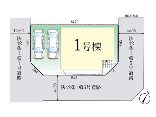 川越市熊野町1期　新築一戸建て