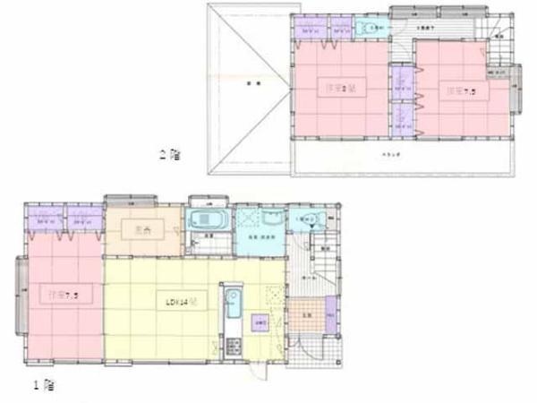 鶴ヶ島市新町4丁目　中古一戸建て