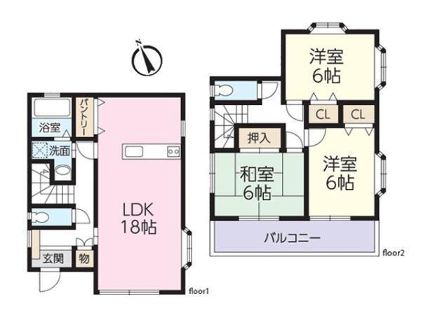 川越市下松原　中古一戸建て