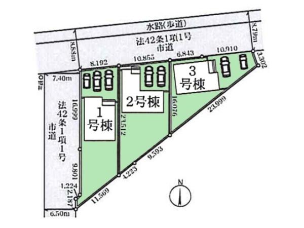 川島町上伊草　新築分譲住宅　全3棟　3号棟