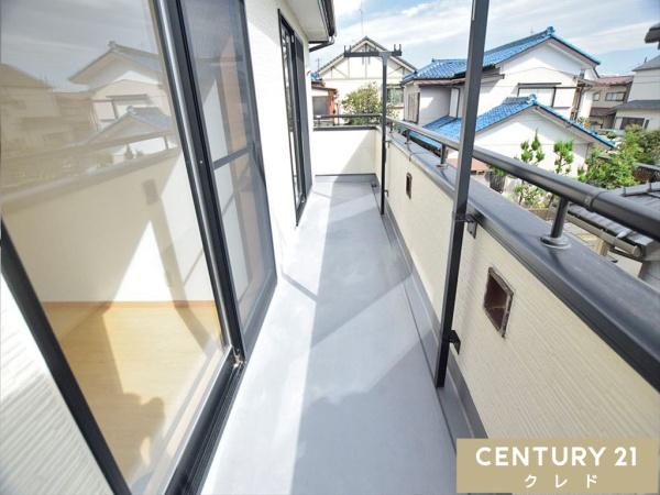 川越市今成1丁目の中古一戸建て(バルコニー)