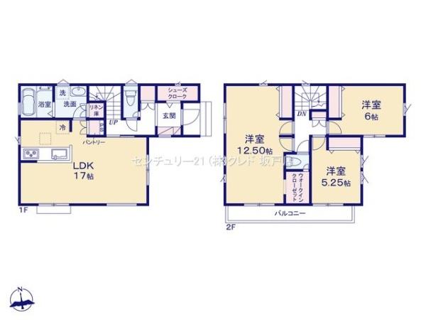 川越市小仙波町　新築分譲住宅　全15棟　13号棟