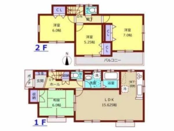 東松山市松葉町２丁目の中古一戸建て