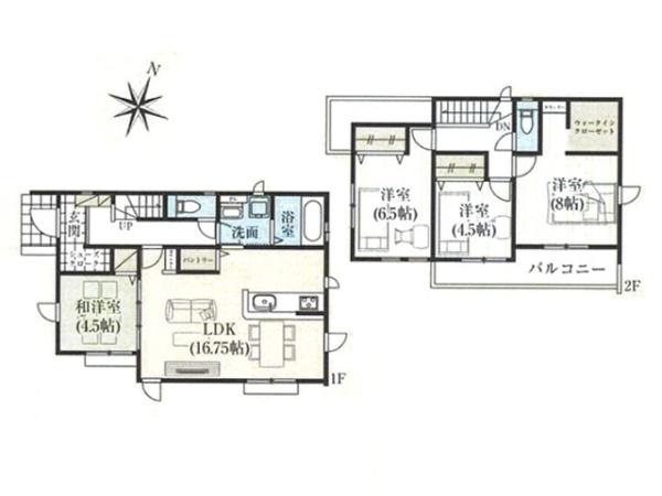 川島町伊草2期　新築分譲住宅　全8棟　2号棟