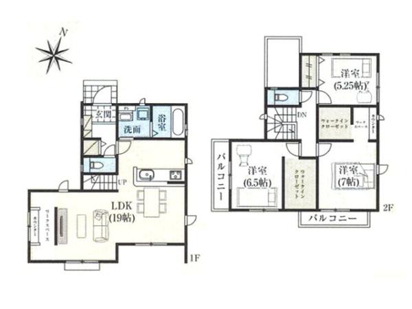 川島町伊草2期　新築分譲住宅　全8棟　4号棟