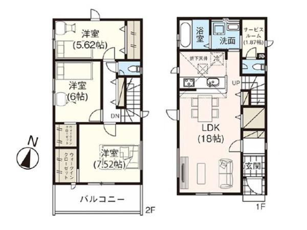 川越市砂新田27期　新築一戸建て