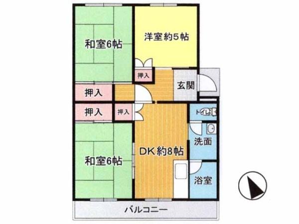 ハイネス入間ガーデニア3号棟