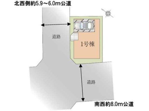 川越市清水町1期　新築一戸建て
