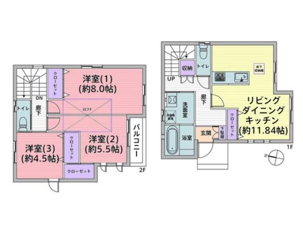 比企郡川島町大字上伊草の中古一戸建て