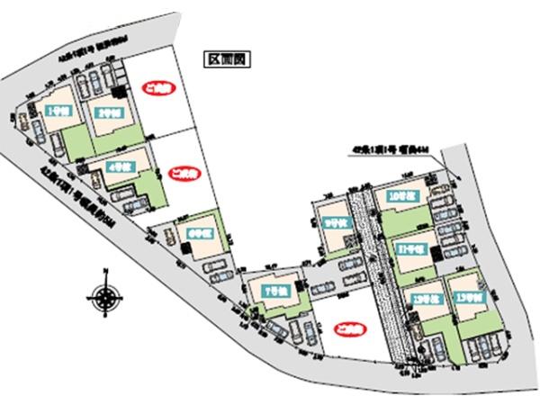 川島町下伊草　新築分譲住宅　全13棟　12号棟