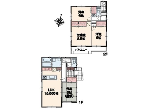 川島町下伊草　新築分譲住宅　全13棟　13号棟