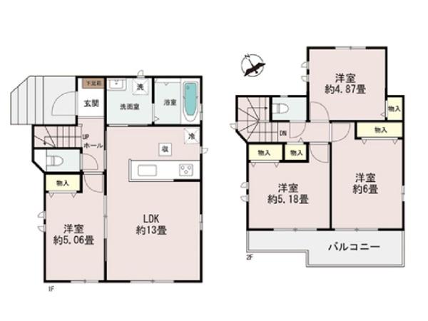 川越市砂久保37番　新築一戸建て