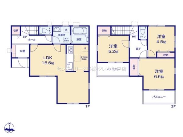 川越市的場第11　新築一戸建て