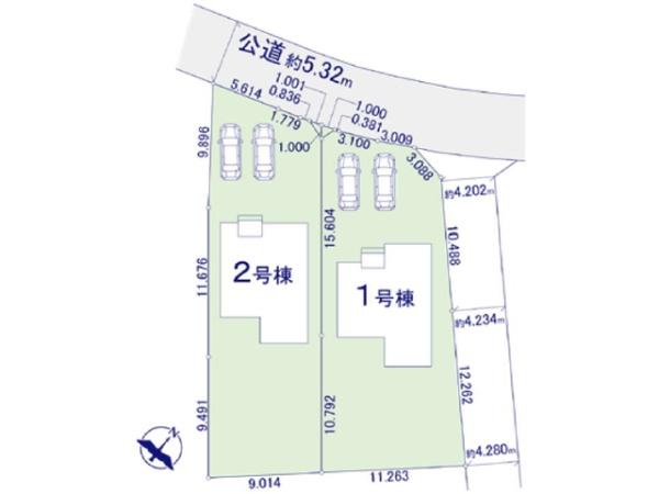 比企郡嵐山町15期　新築分譲住宅　全2棟　2号棟