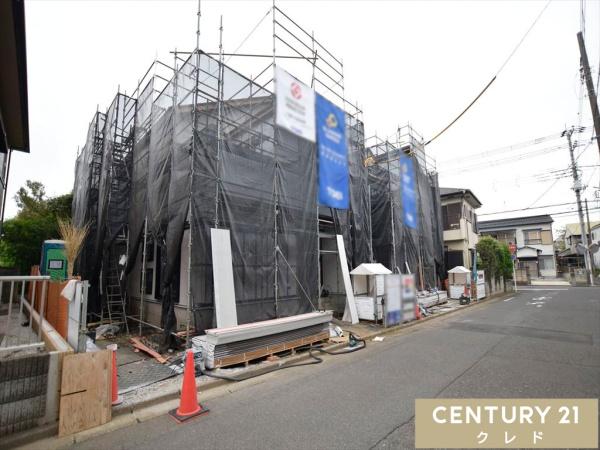 川越市砂新田1丁目3期 新築分譲住宅 全2棟 2号棟(前面道路含む現地写真)