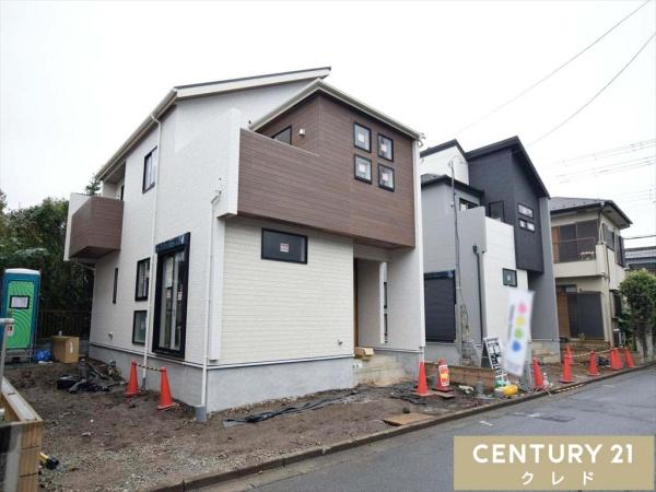川越市砂新田1丁目3期 新築分譲住宅 全2棟 2号棟(前面道路含む現地写真)
