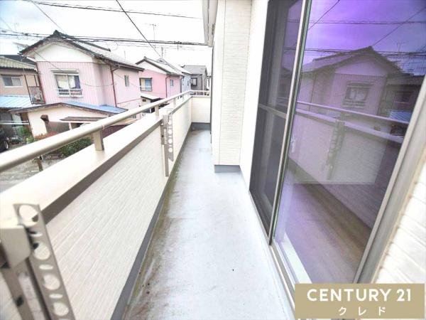 川越市大字的場の中古一戸建て(バルコニー)