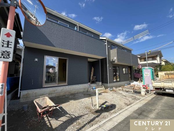 毛呂山町前久保南第8 新築分譲住宅 全2棟 2号棟(前面道路含む現地写真)
