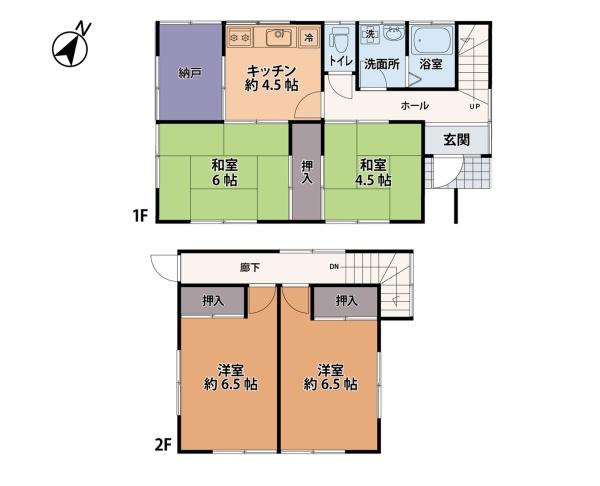 毛呂山町岩井東 中古一戸建て