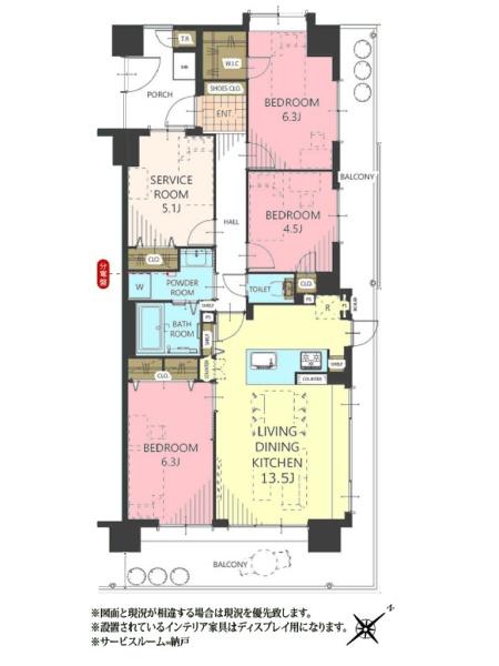 キャッスルメジェール川越デュオステージ(間取り)