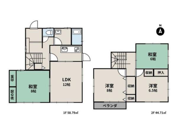 川島町八幡 中古一戸建て